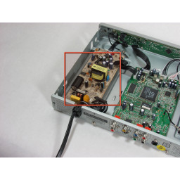 Замена блока питания Philips DVP642